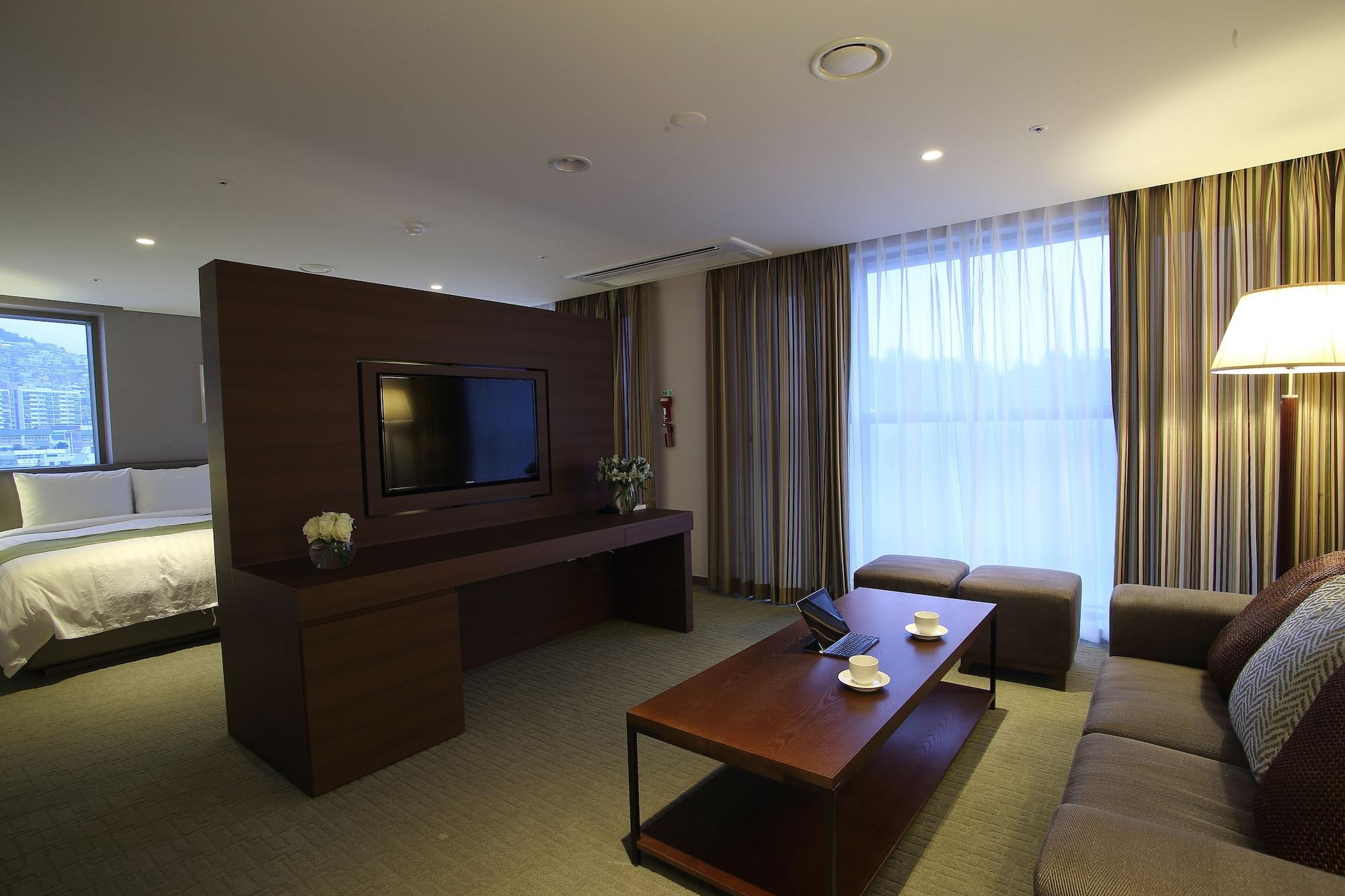 Aventree Hotel Ciudad Metropolitana de Busan Exterior foto